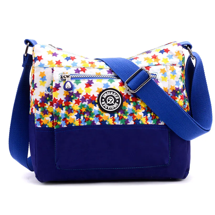 SALANKA Fashion Messenger Bag lightweight Waterproof Nylon Women Shoulder Bolsa Ladies Travel Satchels designer handbag | Багаж и сумки
