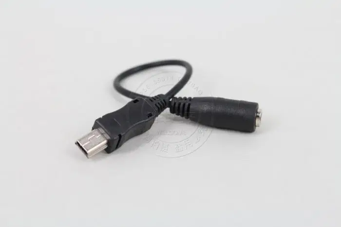 Новый мини USB штекер на гнездо 3 5 мм аудиокабель шнур для активного зажима