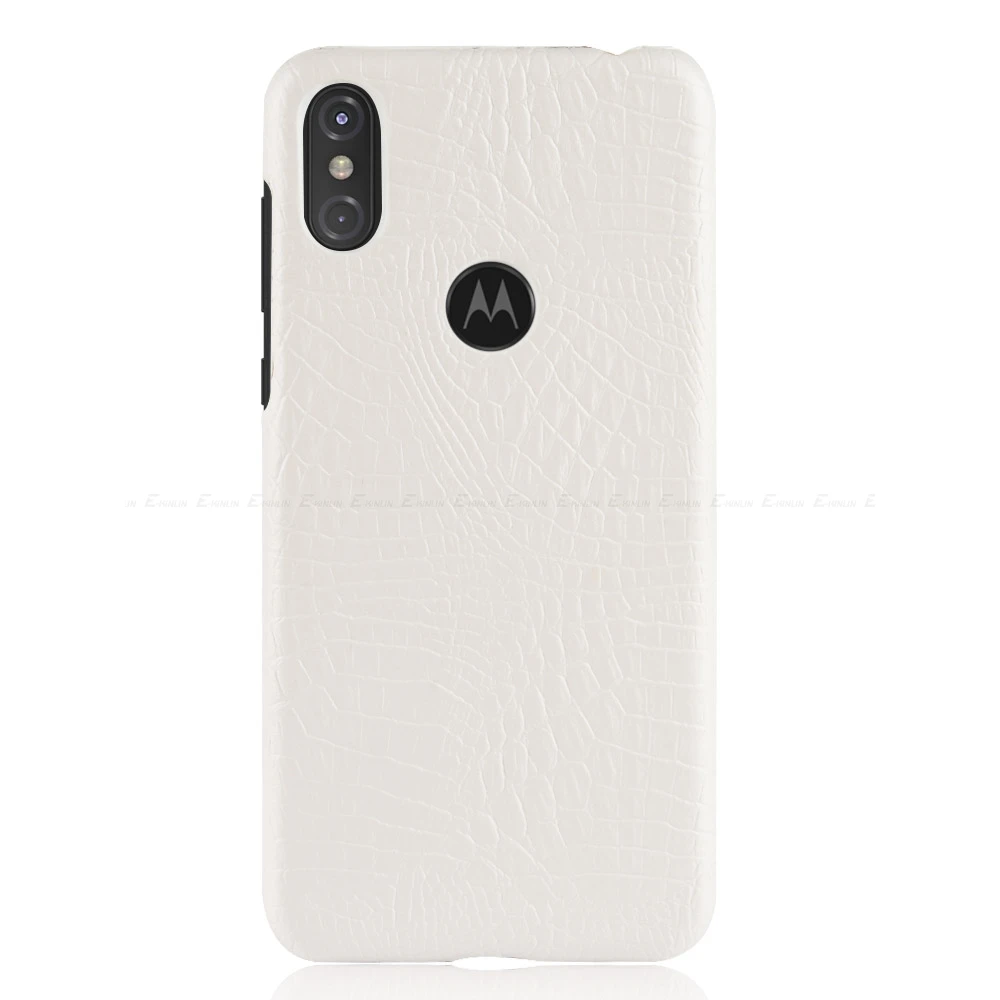 Чехол для телефона из крокодиловой змеиной кожи для Motorola Moto One power E5 G7 G6 G5S G5 G4 Z Z2 Play X4 X C Plus жесткий чехол из поликарбоната