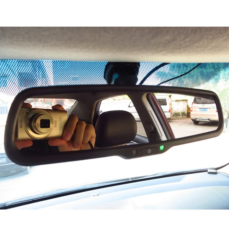 4,3 дюймовый TFT lcd Автомобильный Монтажный кронштейн зеркало заднего вида монитор с 2 RCA видео входами для системы помощи при парковке