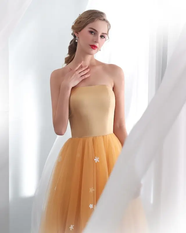 Vestido de festa A Line Длинные вечерние платья из тюля свадебное платье красота без
