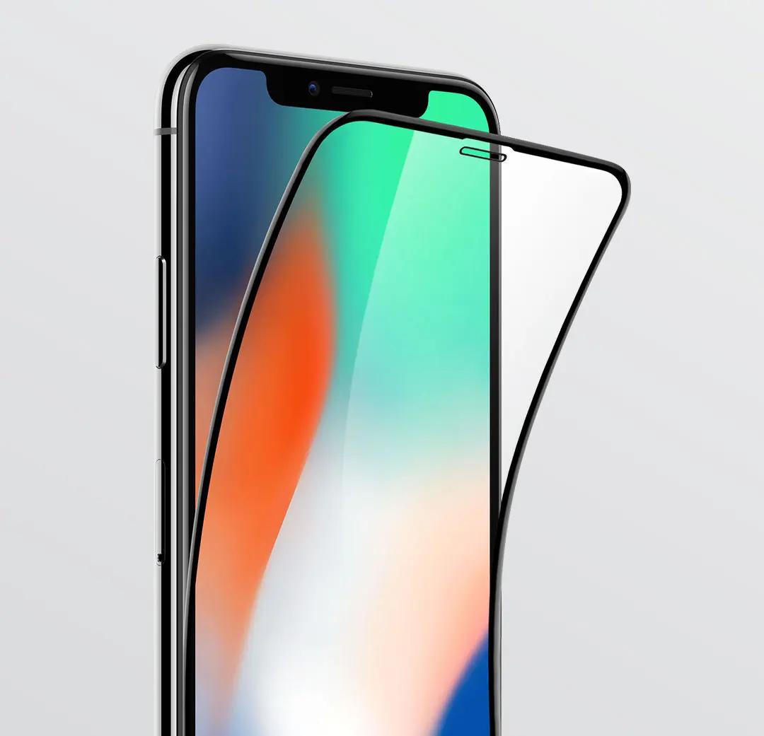 Xiaomi 3D полное покрытие экрана протектор царапинам закаленное стекло экрана крышка пленка для iPhone XS MAX/XS/X/XR/8 P/8/7 P/7