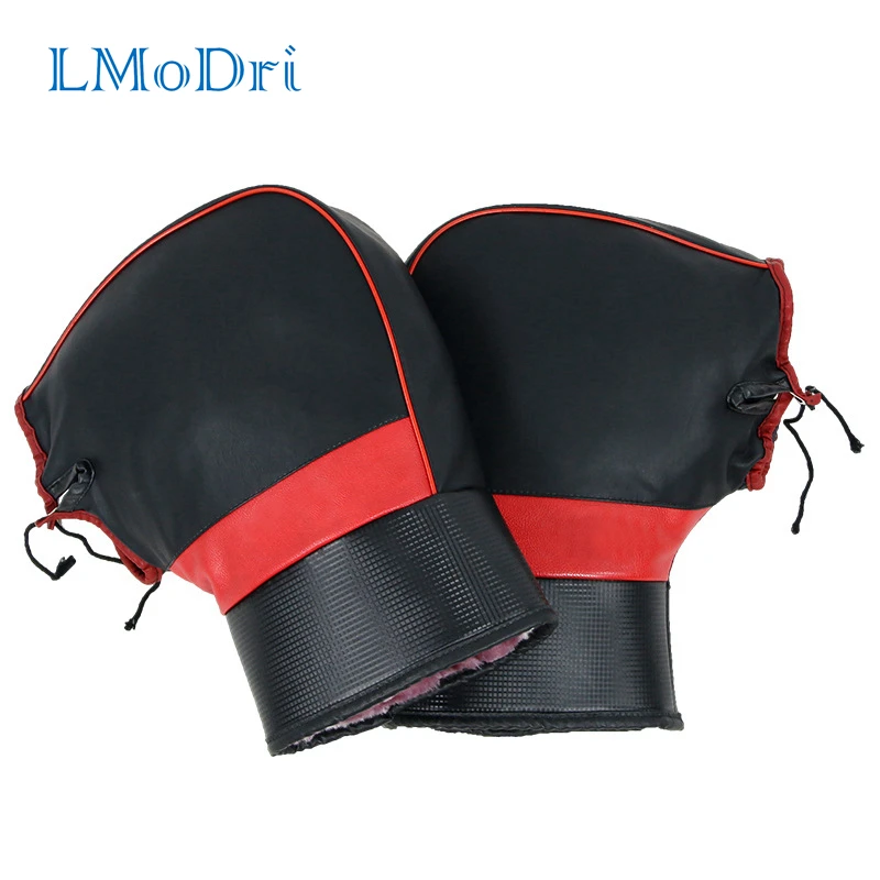 Мотоциклетные теплые перчатки LMoDri утолщенные согреватели для рук и скутеров с