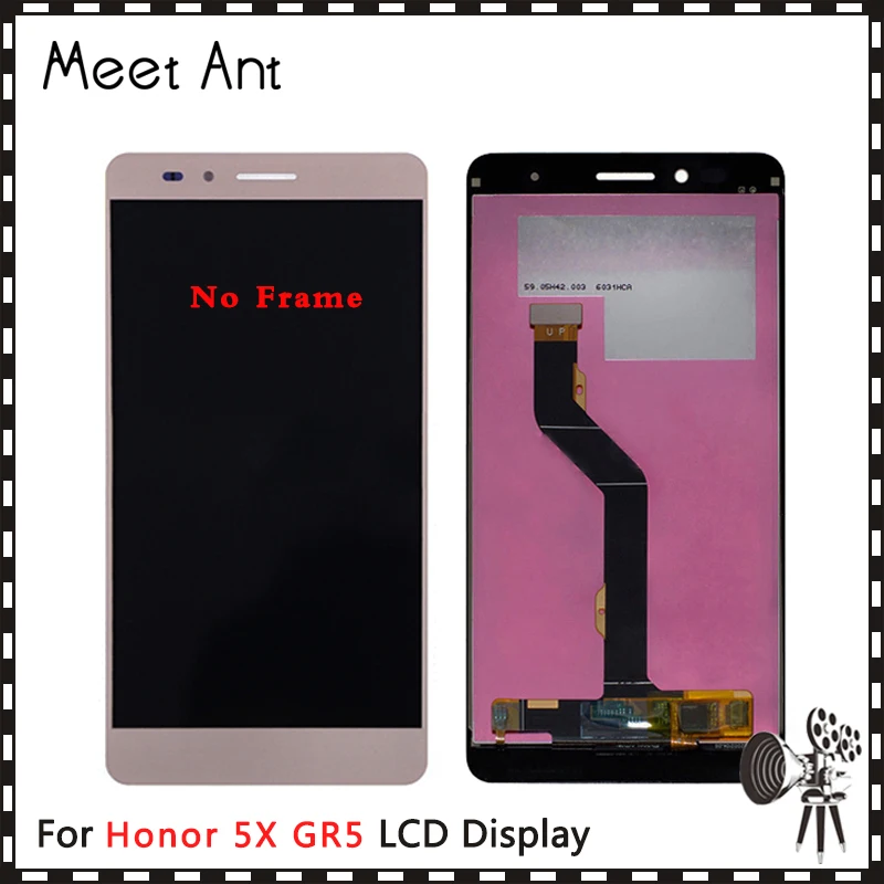 DHL 10 шт./лот высокое качество 5 ''для Huawei Honor 5X GR5 ЖК-дисплей экран с сенсорным