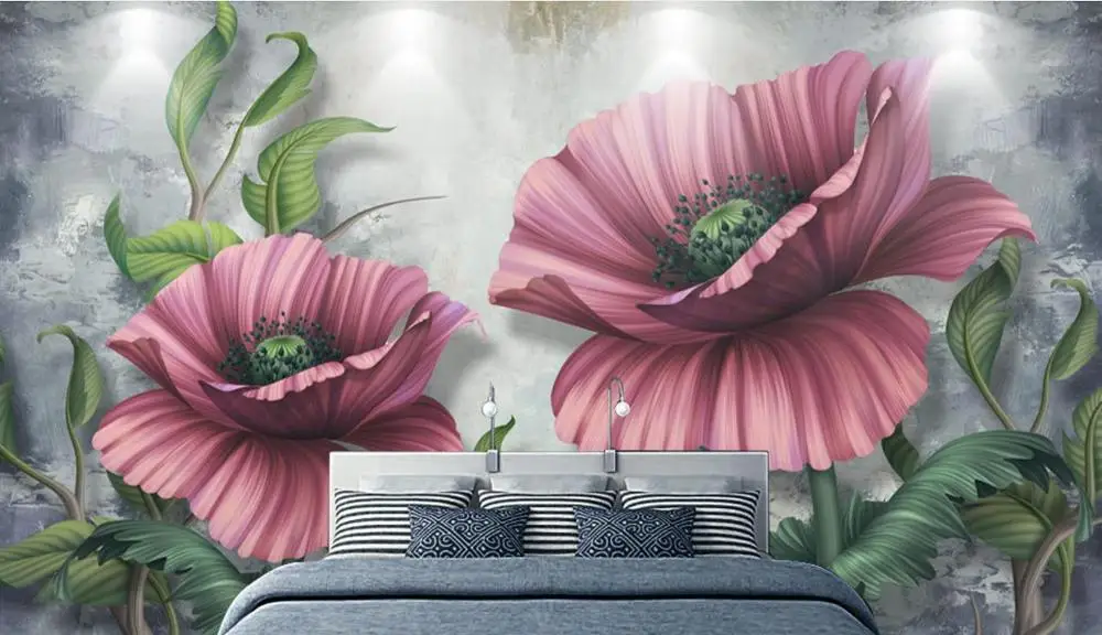 Индивидуальные обои в скандинавском стиле для дома стен гостиной спальни детей