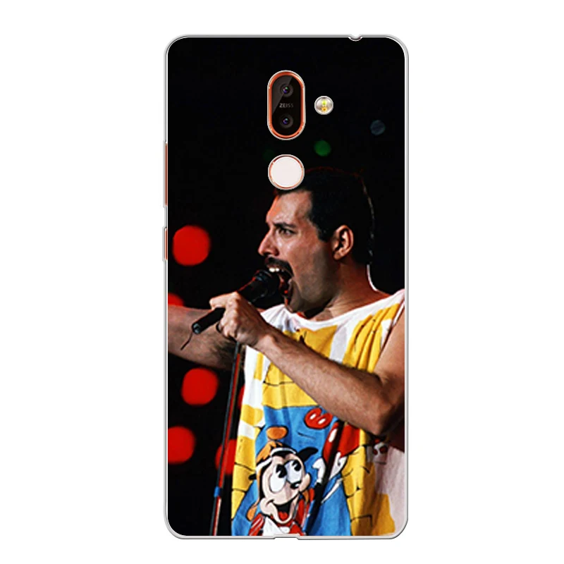 Ciciber чехол для телефона Nokia 9 PureView 1 2 3 5 6 7 8 Sirocco мягкий Plus Freddie Mercury |