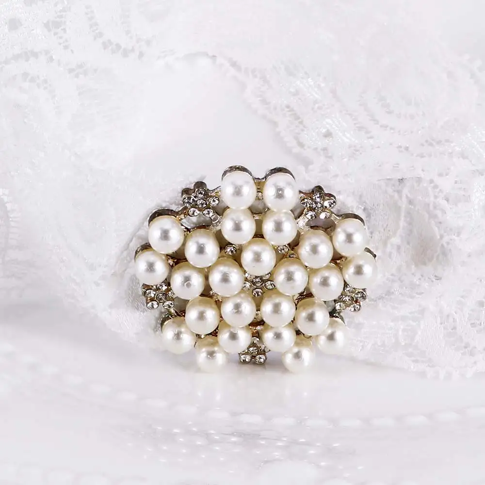 Детский кружевной ободок принцессы со стразами для новорожденных крестины