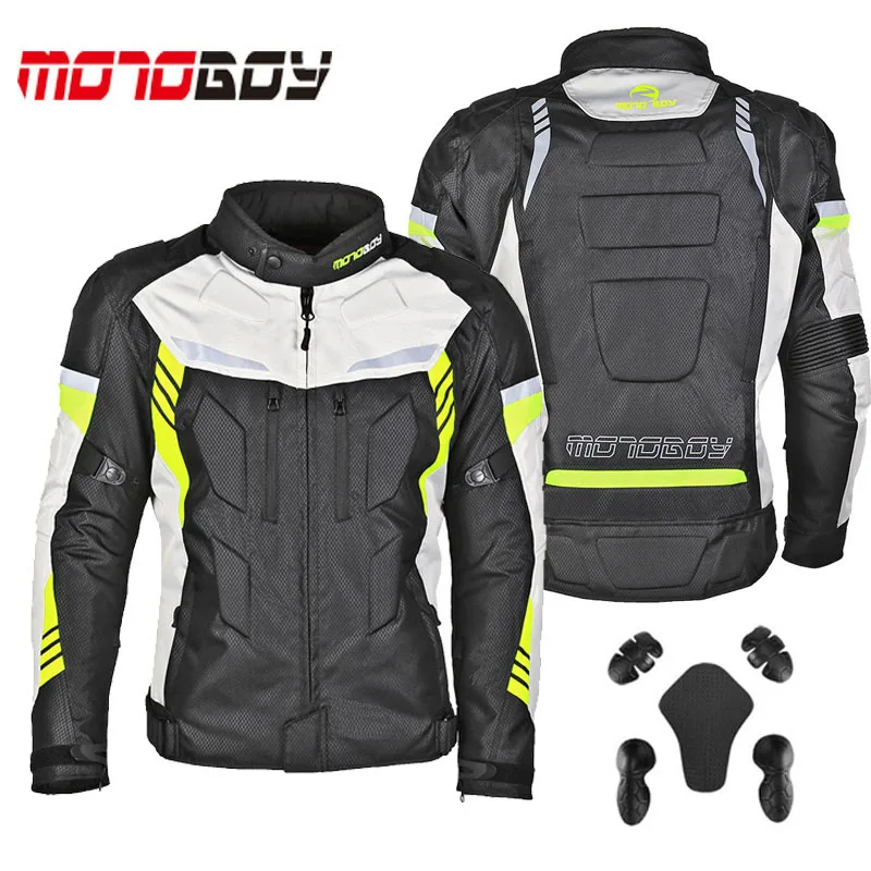 Мужская водонепроницаемая куртка MOTOBOY J21 со съемной теплой подкладкой одежда для