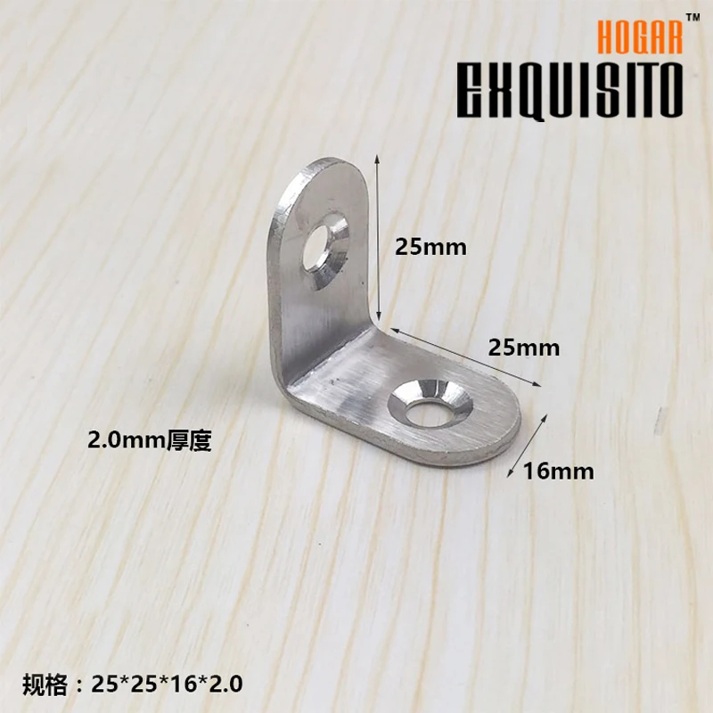 Треугольный Кронштейн Из Нержавеющей Стали GH25X25X16 | Обустройство дома