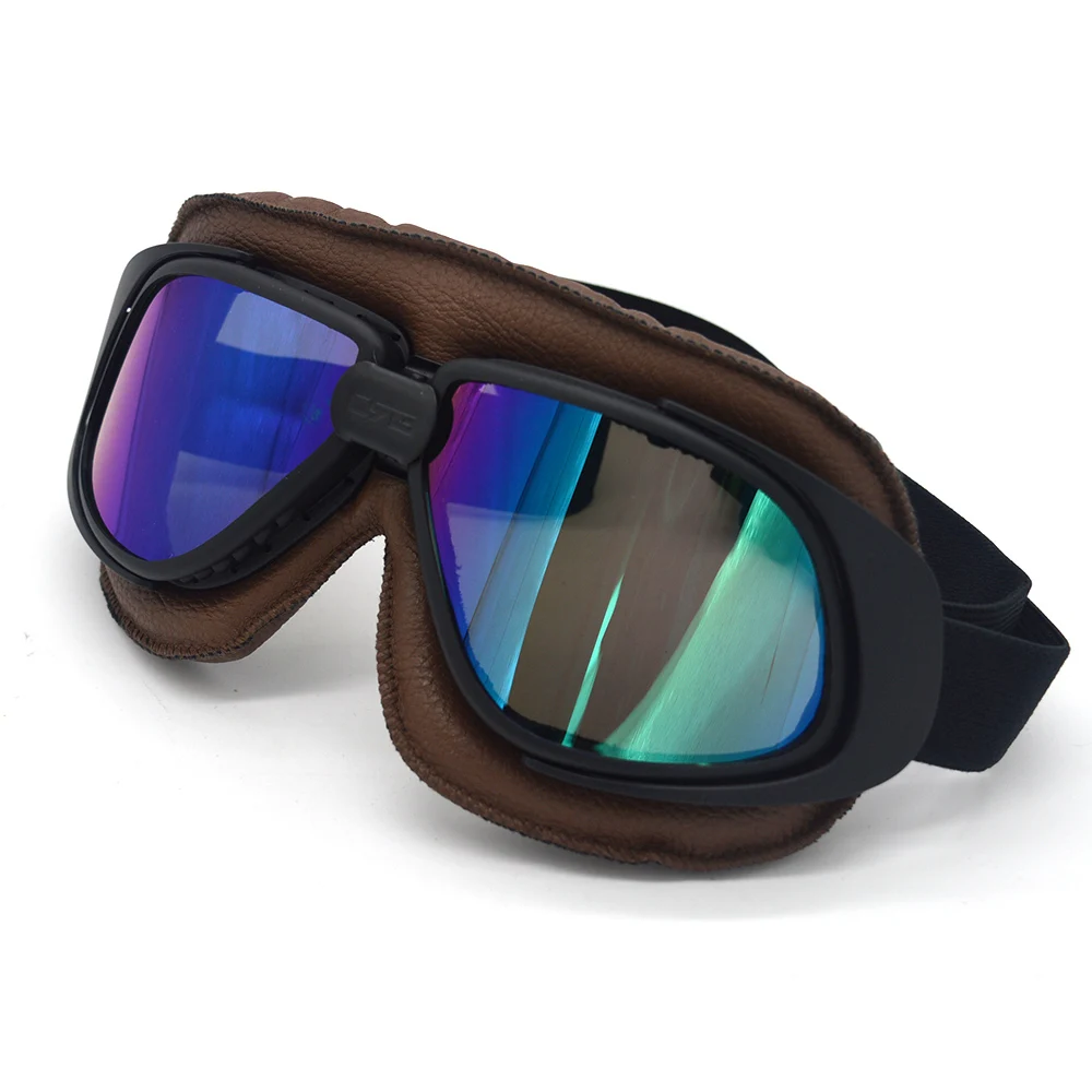 Pilot Goggle прогулочный мотоцикл goggle скутер для мужчин и женщин ретро глаз шлем очки ATV