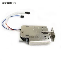 10pcs 24v metal shell built in spring automatically open door office store content ark electronic control lock