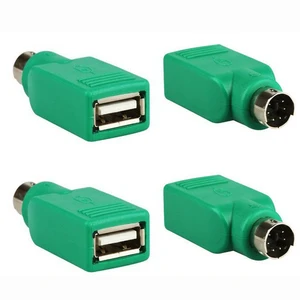Переходник USB (гнездо) для PS2 PS2 (штекер), конвертер клавиатуры мыши, 5 шт.