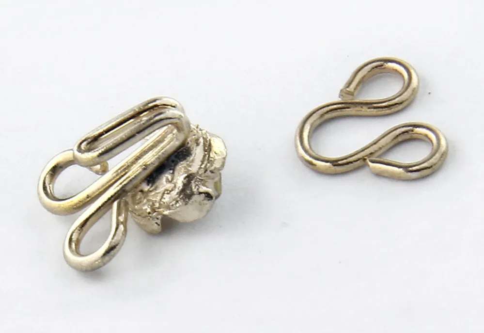 10 шт. ремесло золотой цветок прозрачная фототкань и глаза застежка удлинитель