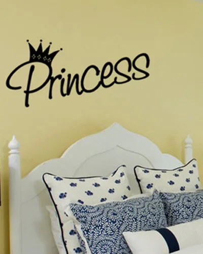 Корона узор принцесса красавица Девушка наклейки на стену обои для рождества