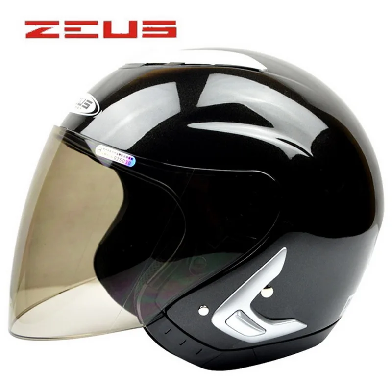 Зевс половина лица Мотоцикл шлем ABS Электрический велосипедный Шлем Шлемы Four Seasons