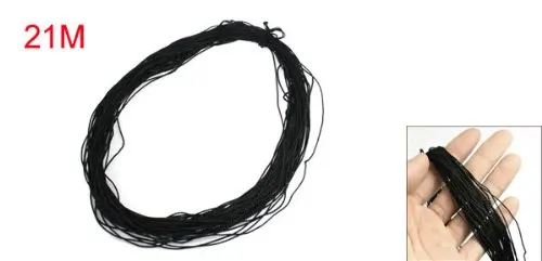 UESH SODIAL (R) черная нейлоновая швейная нить для ремонта обуви длиной 21 м|sewing thread|nylon