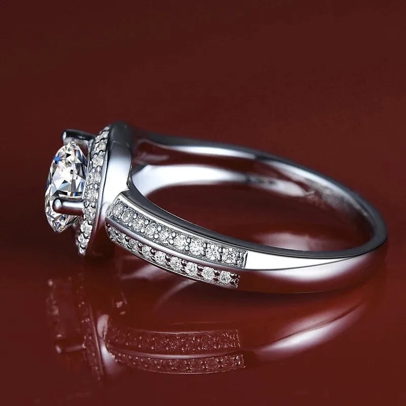 Choucong уникальное кольцо с обещанием из стерлингового серебра 925 пробы 3ct фианит AAAAA