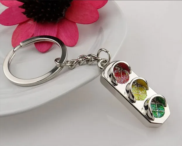 Новинка 2015 мини светофора автомобиля брелок Классический 3D на подарок|keychain gift|key