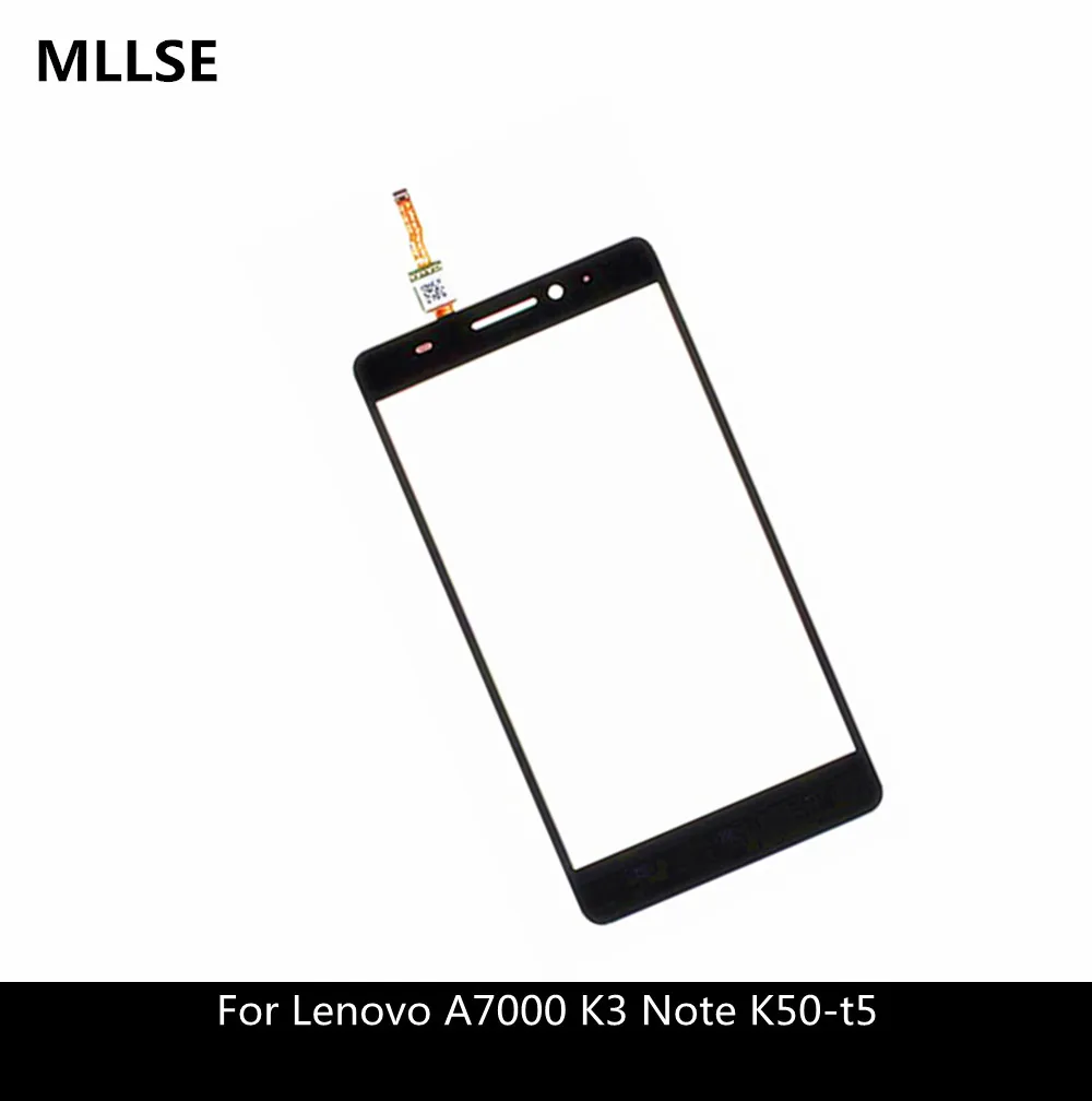 5,5 ''сенсорный экран дигитайзер для lenovo A7000 K3 Note K50-t5 Сенсорная Панель переднее стекло сенсорный экран сенсор с клейкой лентой