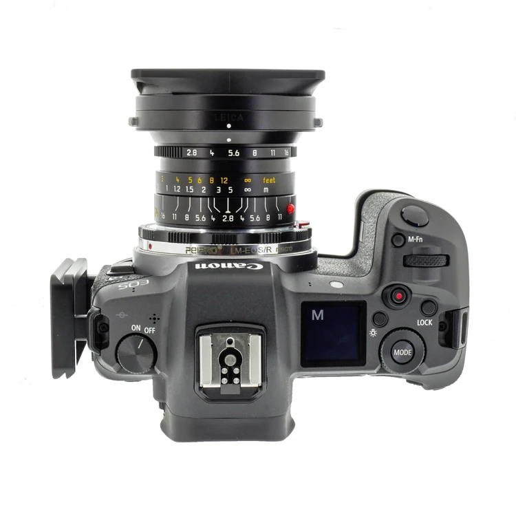 PEIPRO адаптер объектива для LM-EOS R адаптер объектива конвертер для объектива Leica M к Canon EOS R камера Canon EOS RP камера