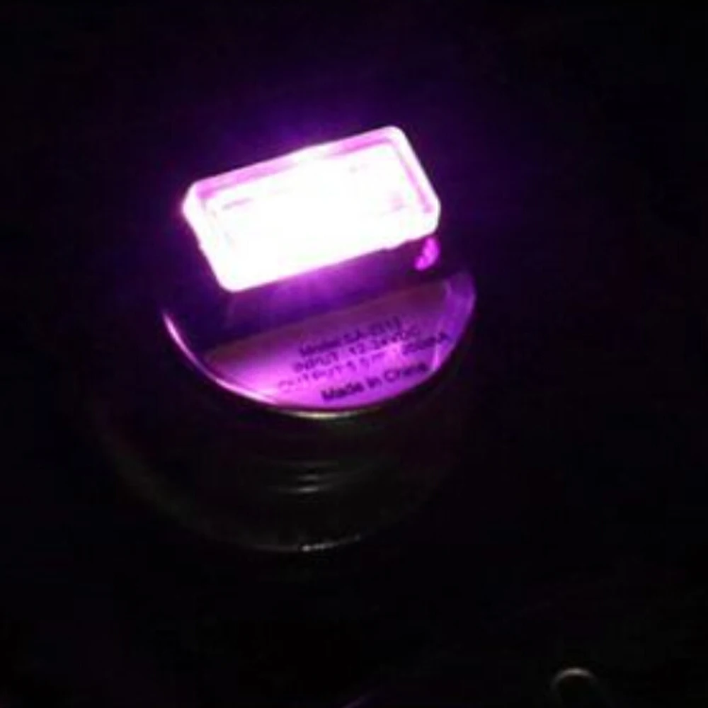 USB ночник светодиодный Автомобильный интерьер атмосферная лампа ножная