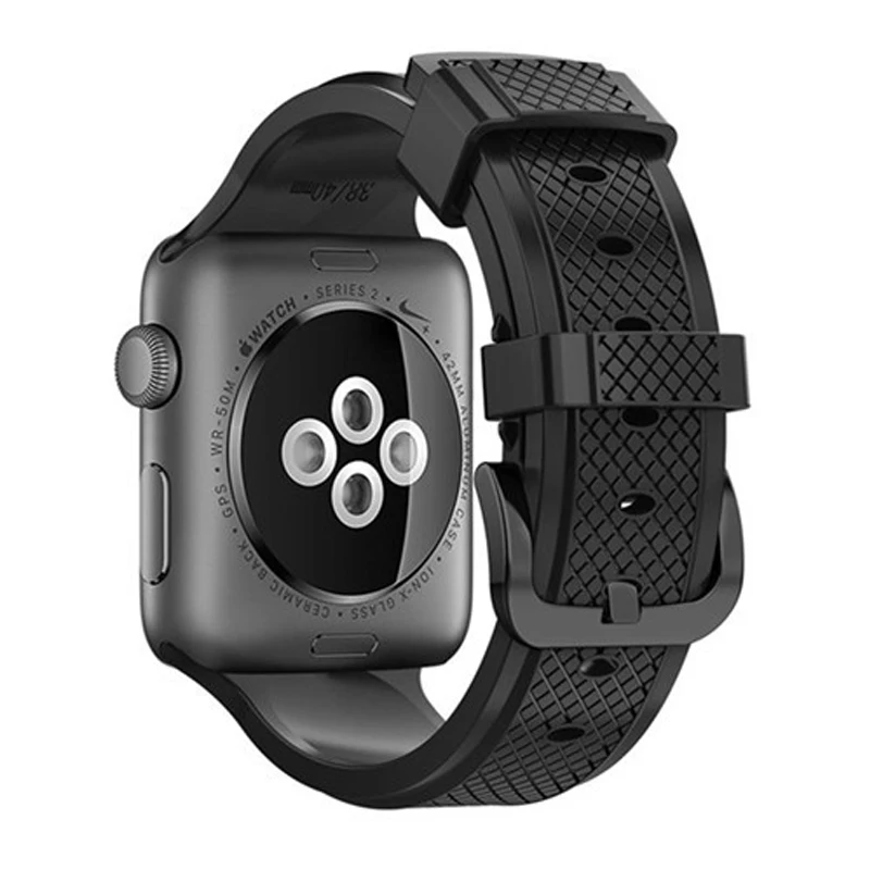 Ремешок для наручных часов iwatch версия 4/3/2/1 каучуковый ремешок спортивный пояс Apple