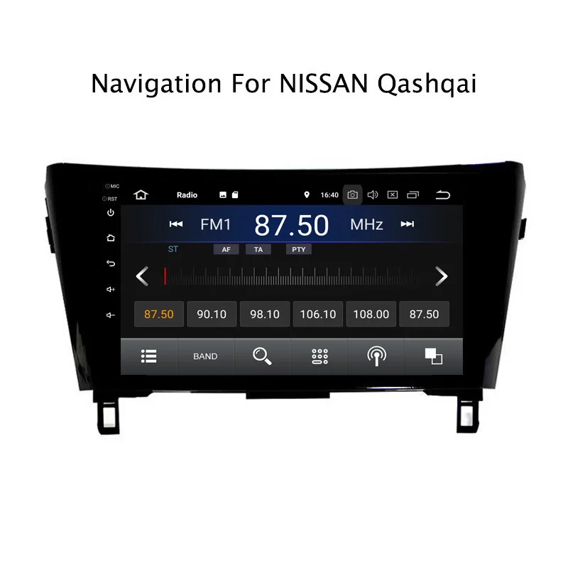 10 1 дюймов PX30 Android 9 0 автомобильный DVD мультимедийный плеер для Nissan Qashqai X Trail 2012 2018 gps