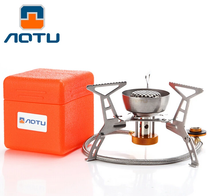 AOTU легкая напольная портативная газовая плита Номинальная мощность 3200 Вт Сплит