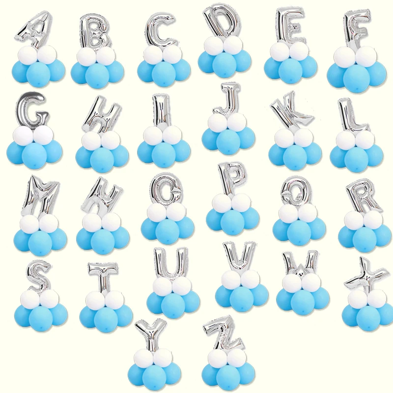 16 дюймов буквы воздушный шар с днем рождения свадебные декоративные фольги