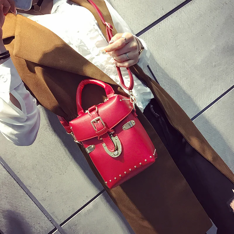Mynos модные женские туфли Crossbody мешок небольшой телефон ствола Жесткий мини Для