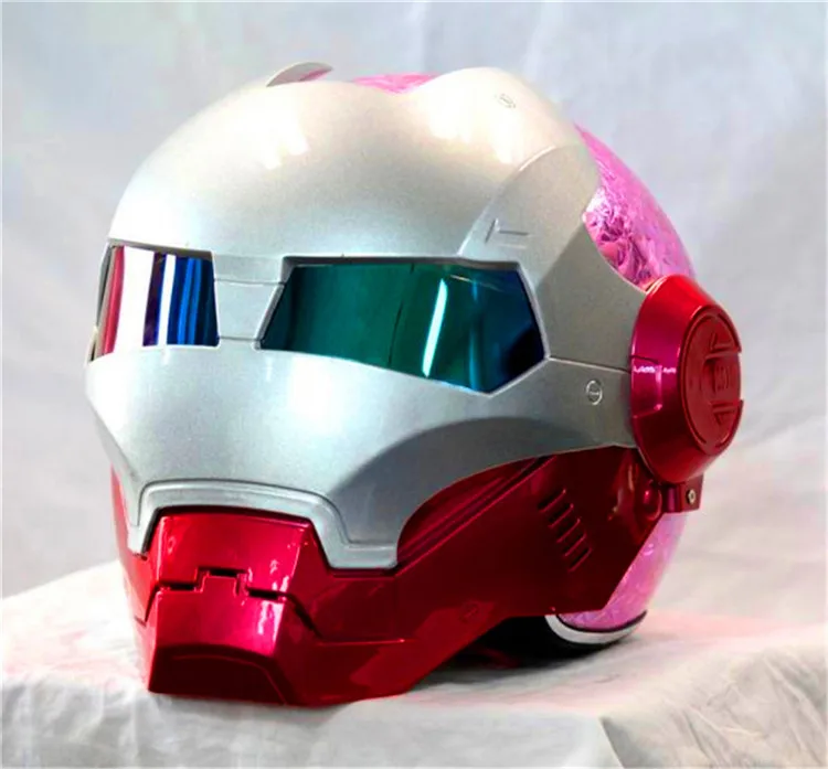 Индивидуальный мотоциклетный шлем натуральная женская железная 610 Мужская Ретро