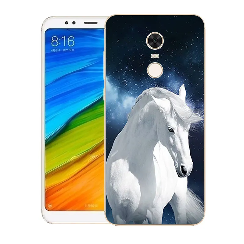 Чехол для Xiaomi Redmi 5 Plus мягкая задняя крышка из ТПУ 99 дюйма Hongmi прозрачный тонкий