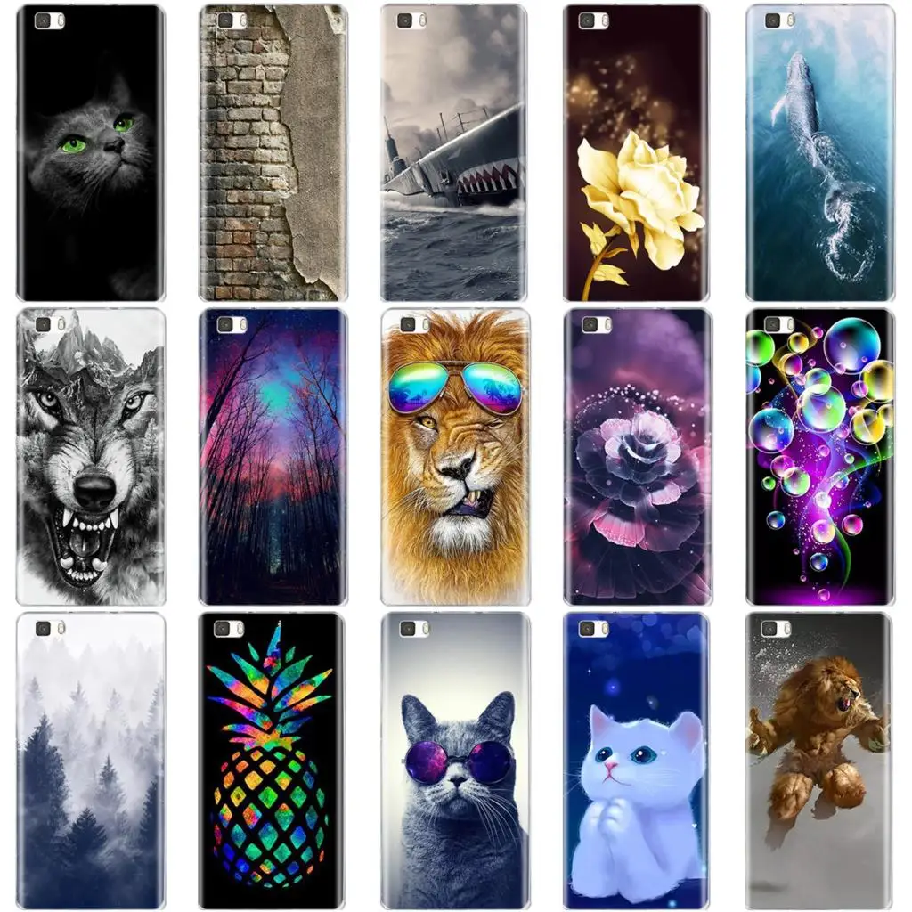 Чехол для Huawei P8 Lite 2016 5 0 '' силиконовый чехол из ТПУ 3D с кошкой Ascend 2015 телефонные