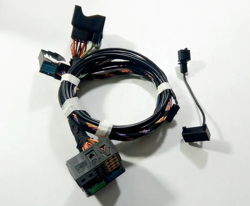 Для Volkswagen VW Passat B6 B7 CC Tiguan Touran Golf 6 GTI Scirocco RCD510 RNS 510 9W7 9ZZ модуль Bluetooth кабель провода