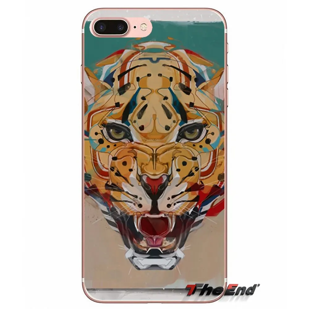art Graffiti digital animal avatar Accessories Skin Case For Huawei P Smart Y6 Ascend P8 P9 P10 Plus Nova P20 Lite Pro Mini 2017 | Мобильные