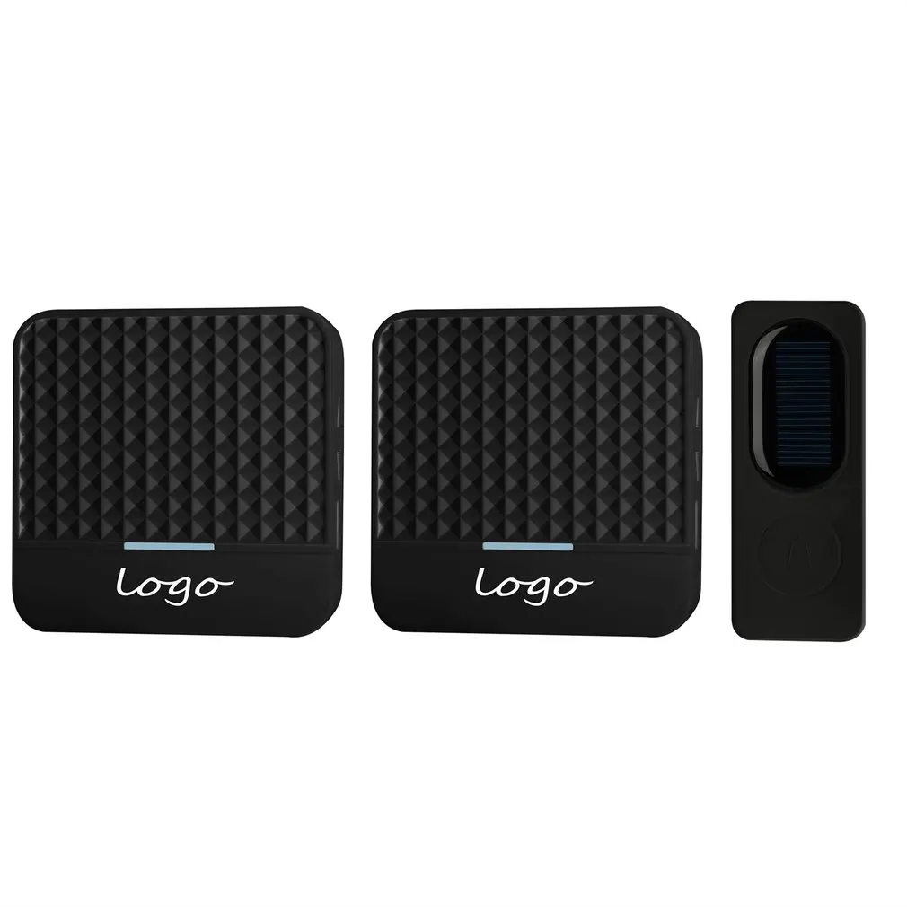 Solar Powered Wireless Doorbell 300M Range 52 Chimes Home Door Bell Safety Alert System with Night Light Waterproof Drop Ship |