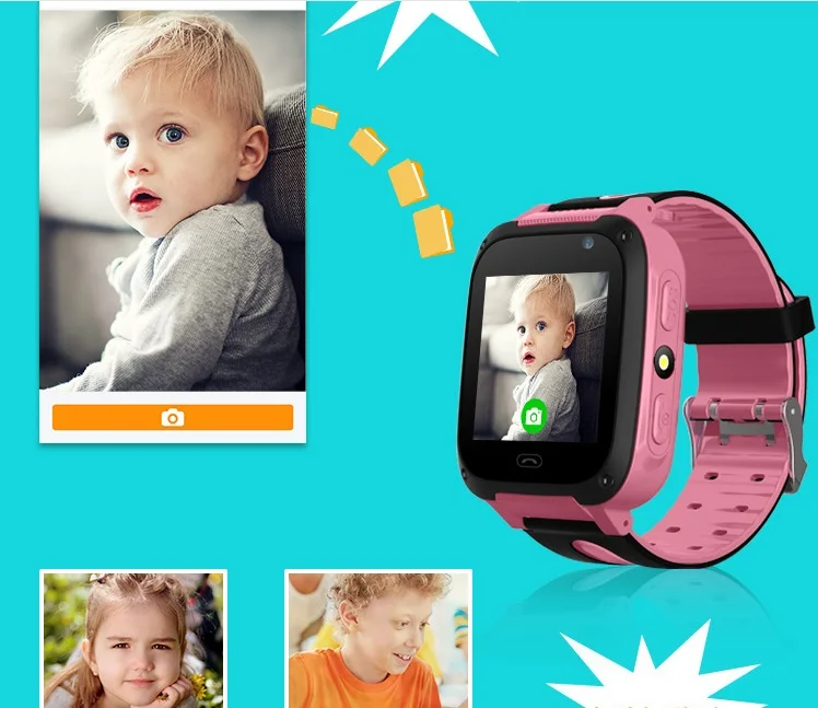 Kids Smart Watch support camera SIM card Anti-Lost LBS Positioning Alarm Clock Waterproof Smartwatch Children Calling | Электроника