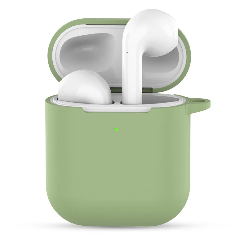 9 Чехол для наушников Apple AirPods 2 силиконовый чехол беспроводные Bluetooth наушники Air Pods защитный чехол для AirPod Silm чехол - Цвет: 9