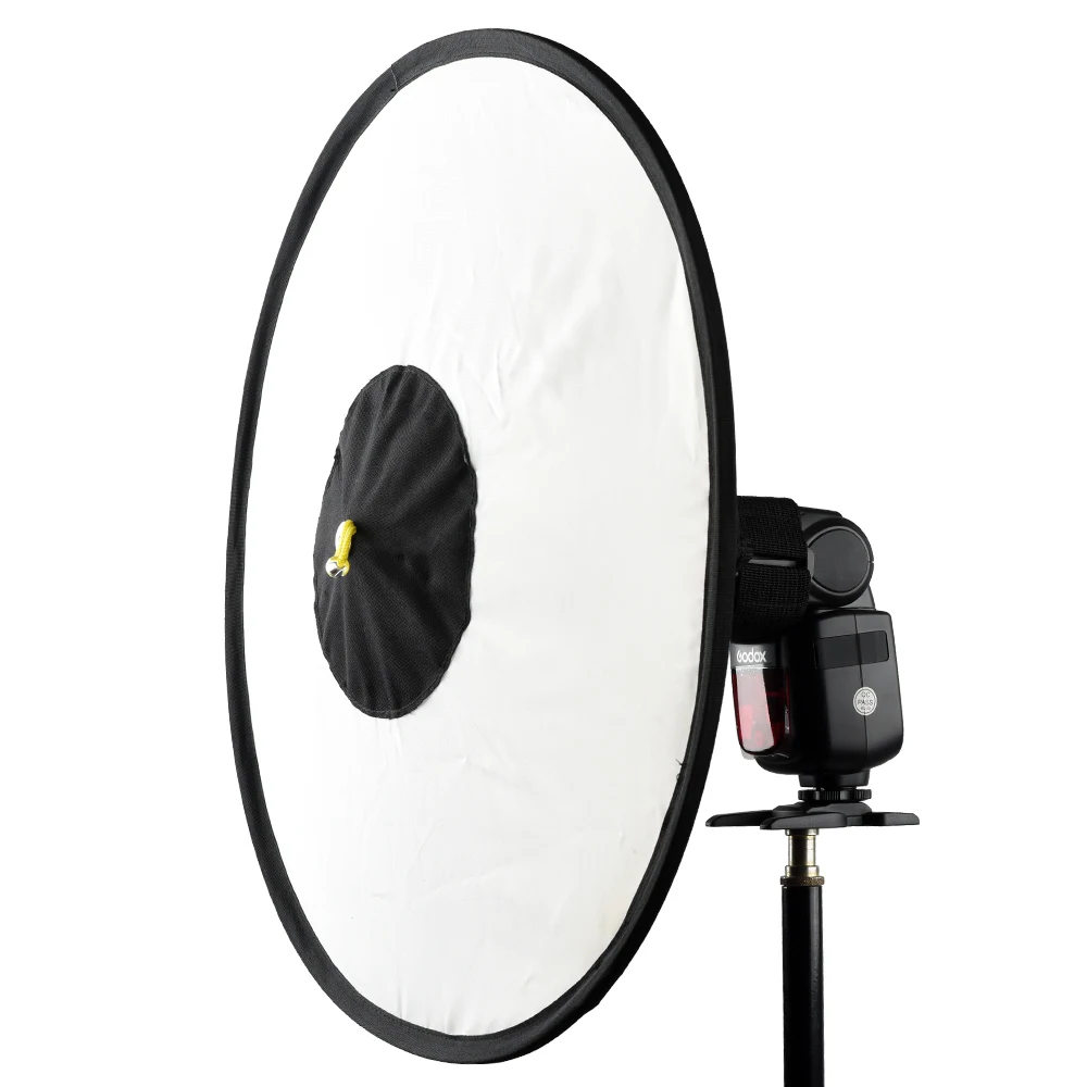 Godox конический софтбокс RS18 портативный складной круглый мягкий диффузор универсальный для большинства камер вспышка/Speedlite/AD200 и т. д