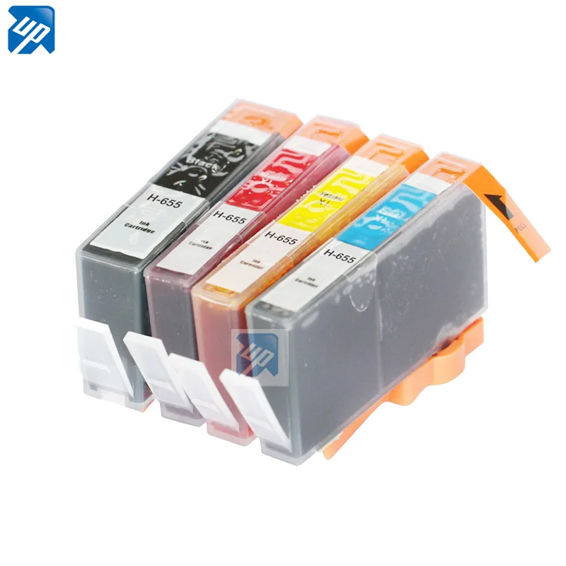 Фирменные чернила для принтера с чипом HP 655 чернильный картридж deskjet 3525 4615 4625 CZ109AE
