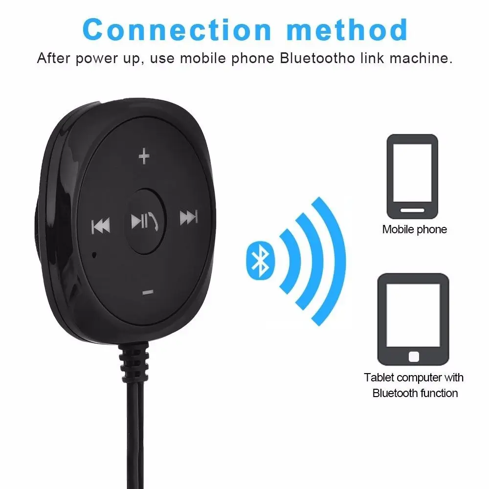 Ручной Бесплатная USB заполнены аудиоприемник Bluetooth громкой связи гарнитура для