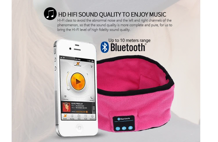 CALION Bluetooth головной ремень с наушниками наушники гарнитура Беспроводная Музыка
