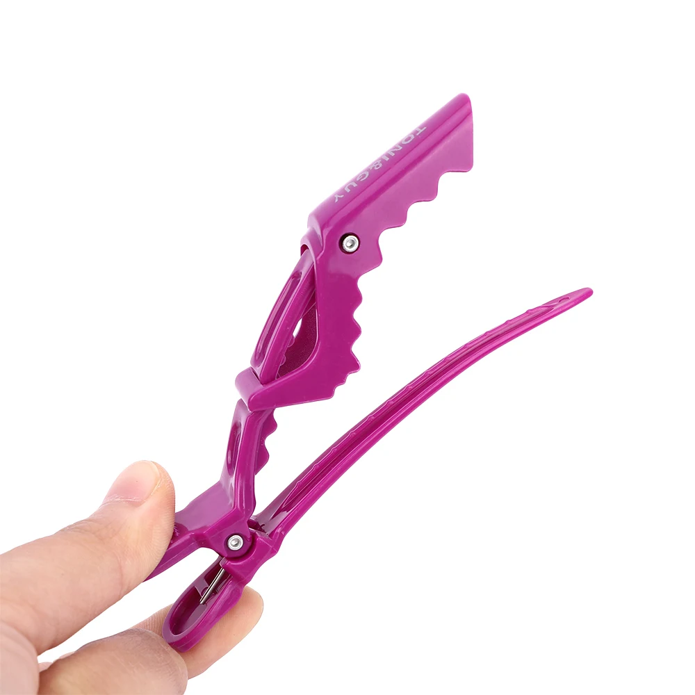 Заколки для волос крокодил 5 шт. зажимы инструменты укладки салонные цветные