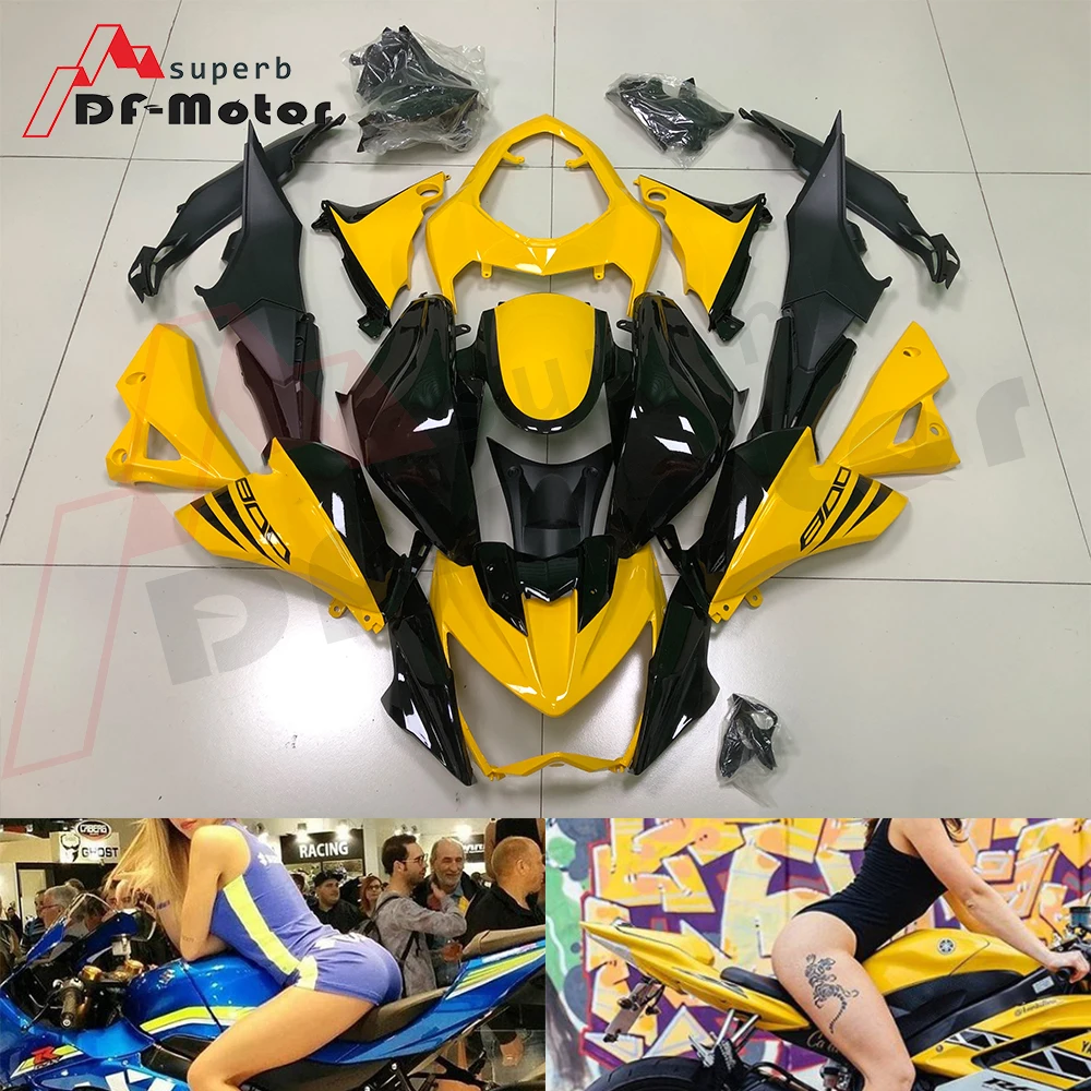 

For Kawasaki Z800 2013 ABS Injection Plastics Fairings Kit For Kawasaki Z800 2013 - 2016 13 14 15 16 Yellow black Bodywork
