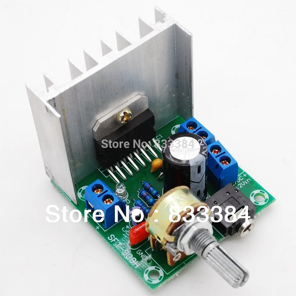 15 Вт + TDA7297 Rev B двухканальный усилитель плата AC/DC 12 В без шума высокой мощности