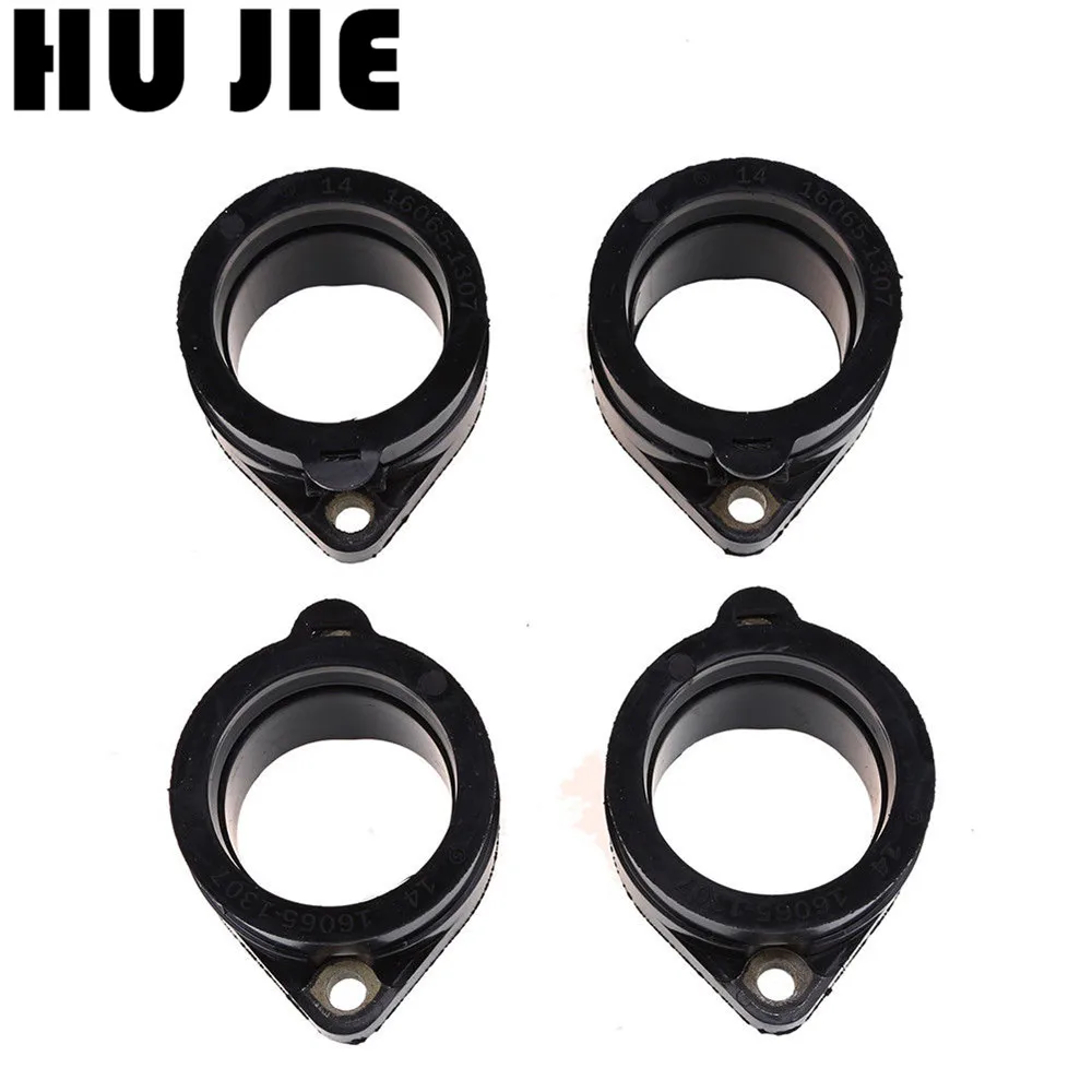 4 шт. мотоциклетные карбюраторы Впускной клей коллектор сапоги для Kawasaki ZX1100E GPz1100