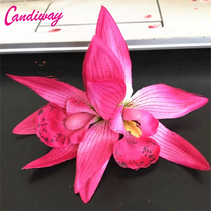 Женская заколка-пряжка для волос с цветами |