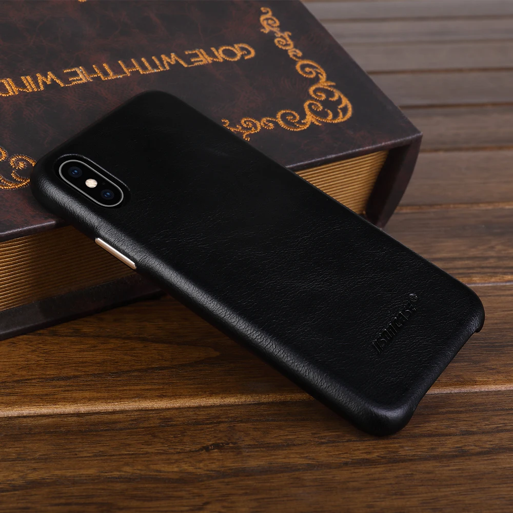 Jisoncase, кожаный чехол для телефона, для iPhone XS, роскошный бренд, чехол для телефона, противоударный, ультра-тонкий, 5,8 дюймов, приталенный Чехол s, новинка