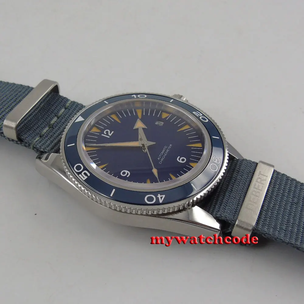 Мужские автоматические часы с синим циферблатом 41 мм 821A|watch automatic men|watch menwatch men |