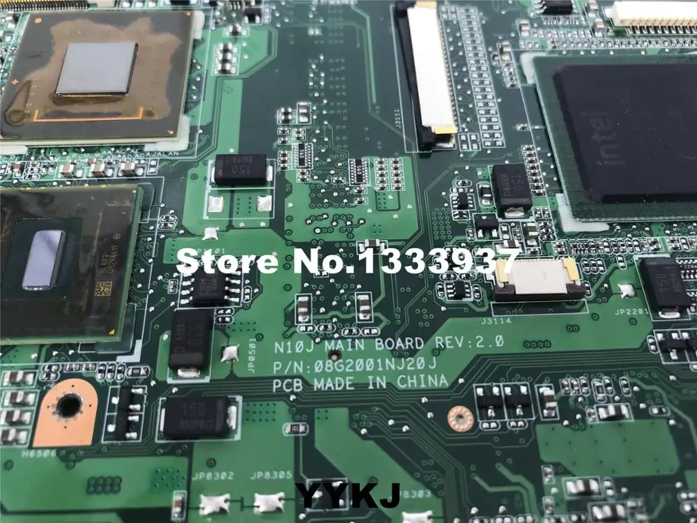 Материнская плата для ноутбука ASUS N10J системная REV 2 0 08G2001NJ20J | Компьютеры и офис